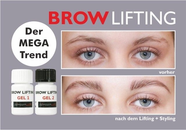 Browlifting Brow-Lifting für die perfekten Augenbrauen