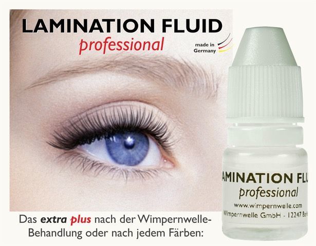 Lamination Fluid - Wimpernwelle Kräftige Wimpern mit dem Keratin Booster LAMINATION FLUID