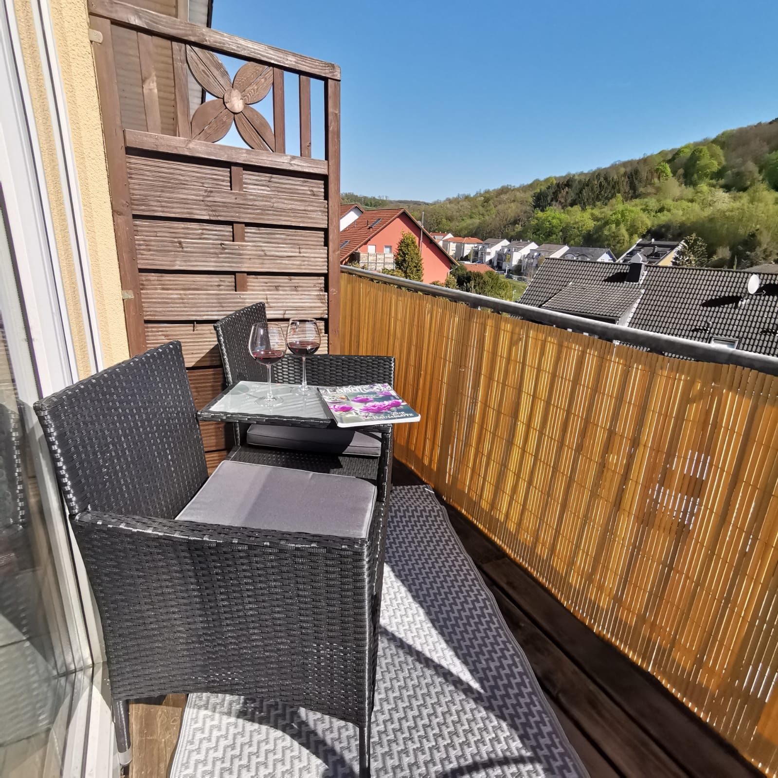 Balkon Sitzbank