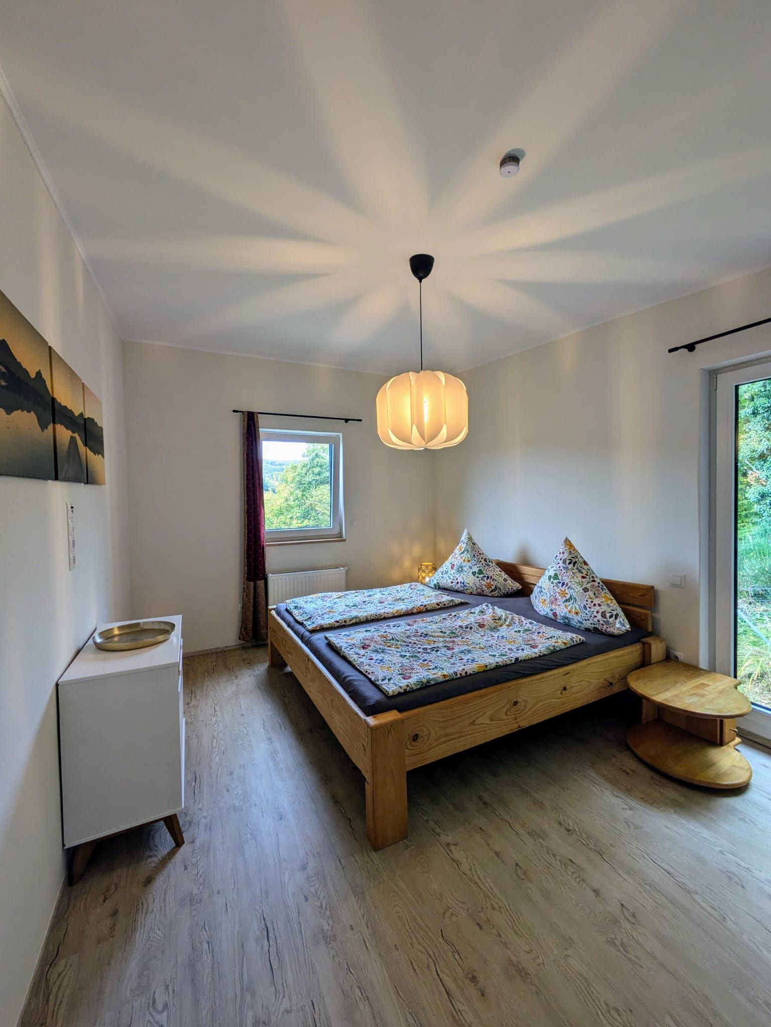 Ferienhaus Am Baumwipfel im Nationalpark Eifel in Schalkenbach, Schlafzimmer