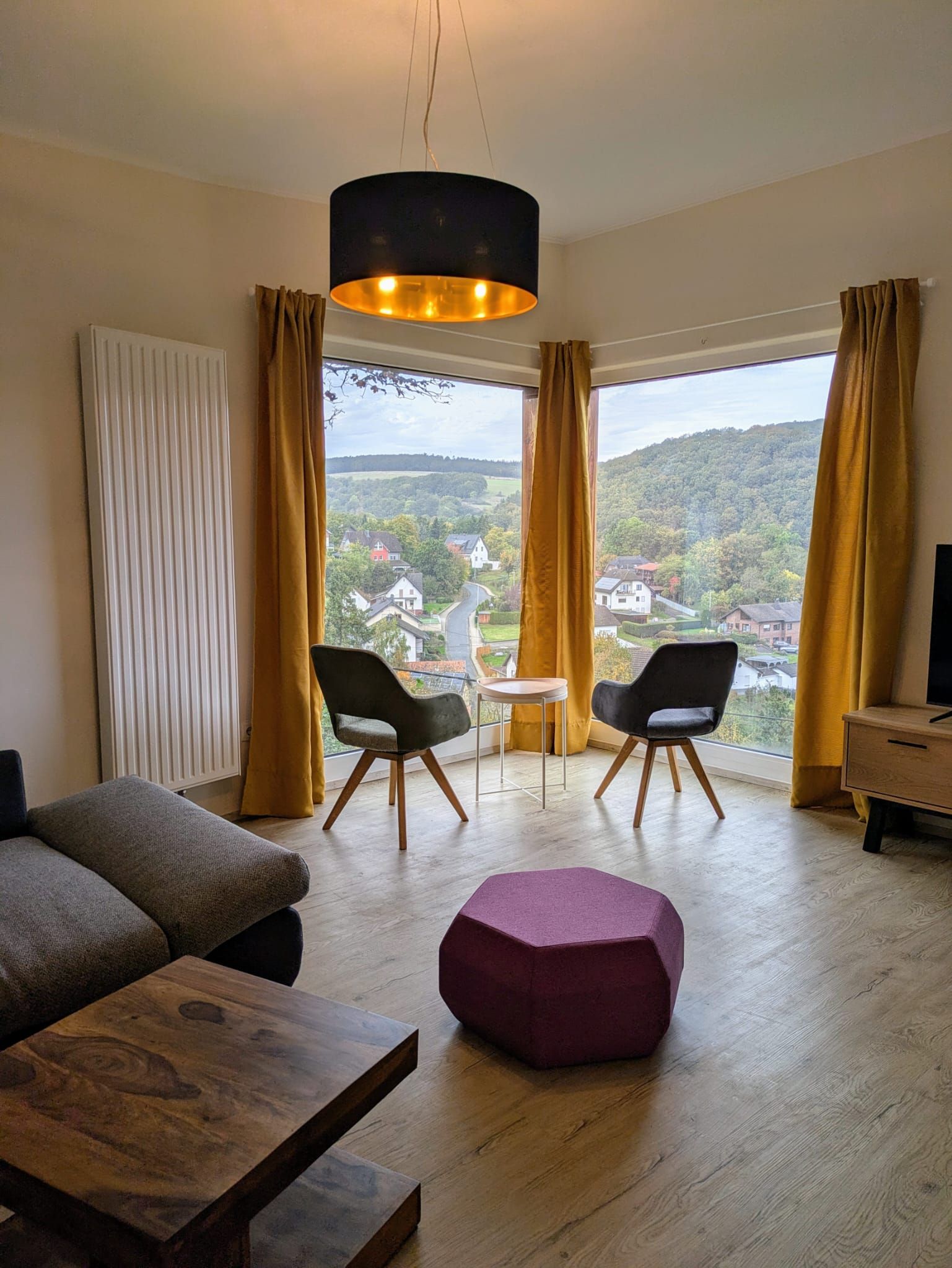 Ferienhaus Am Baumwipfel im Nationalpark Eifel in Schalkenbach, Panoramaaussicht