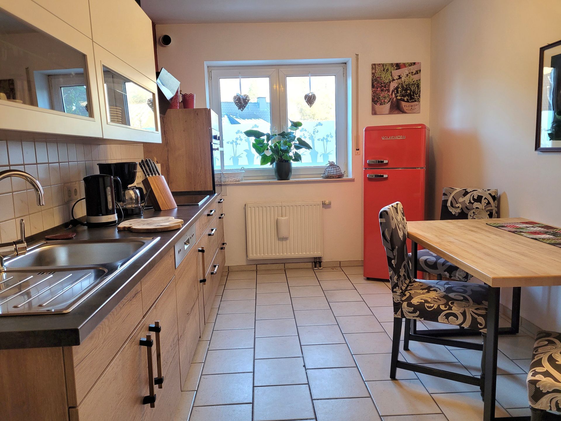 Ferienwohnung Harmonie, Küche für Kochliebhaber