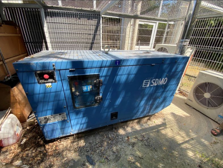 Reprise et enlèvement groupe électrogène SDMO JM40K
