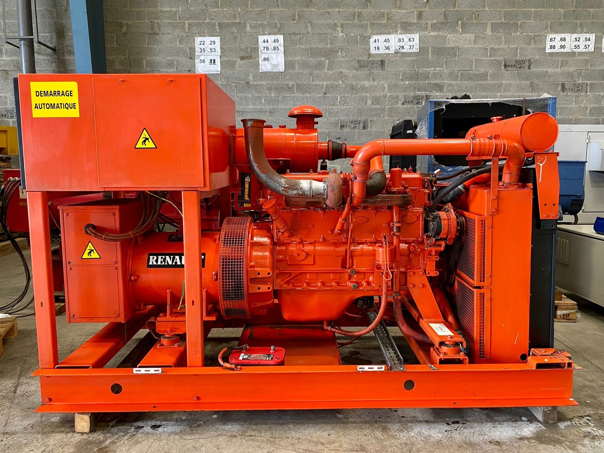 Rachat groupe électrogène Renault 115 kVA – DN ENERGIE