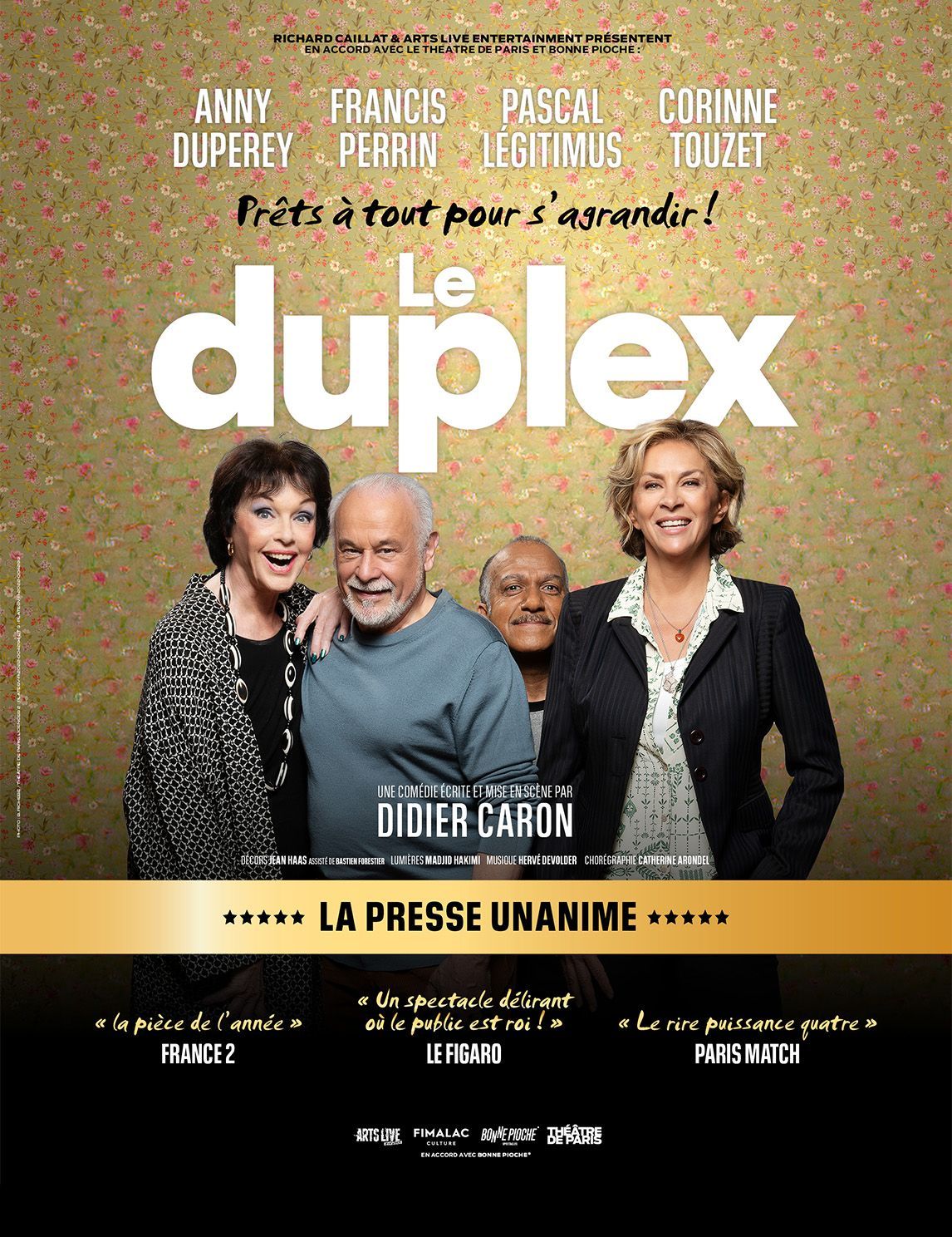 Affiche DUPLEX théâtre