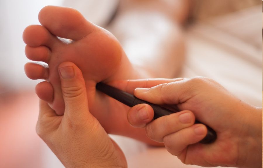 Massage réflexologie plantaire
