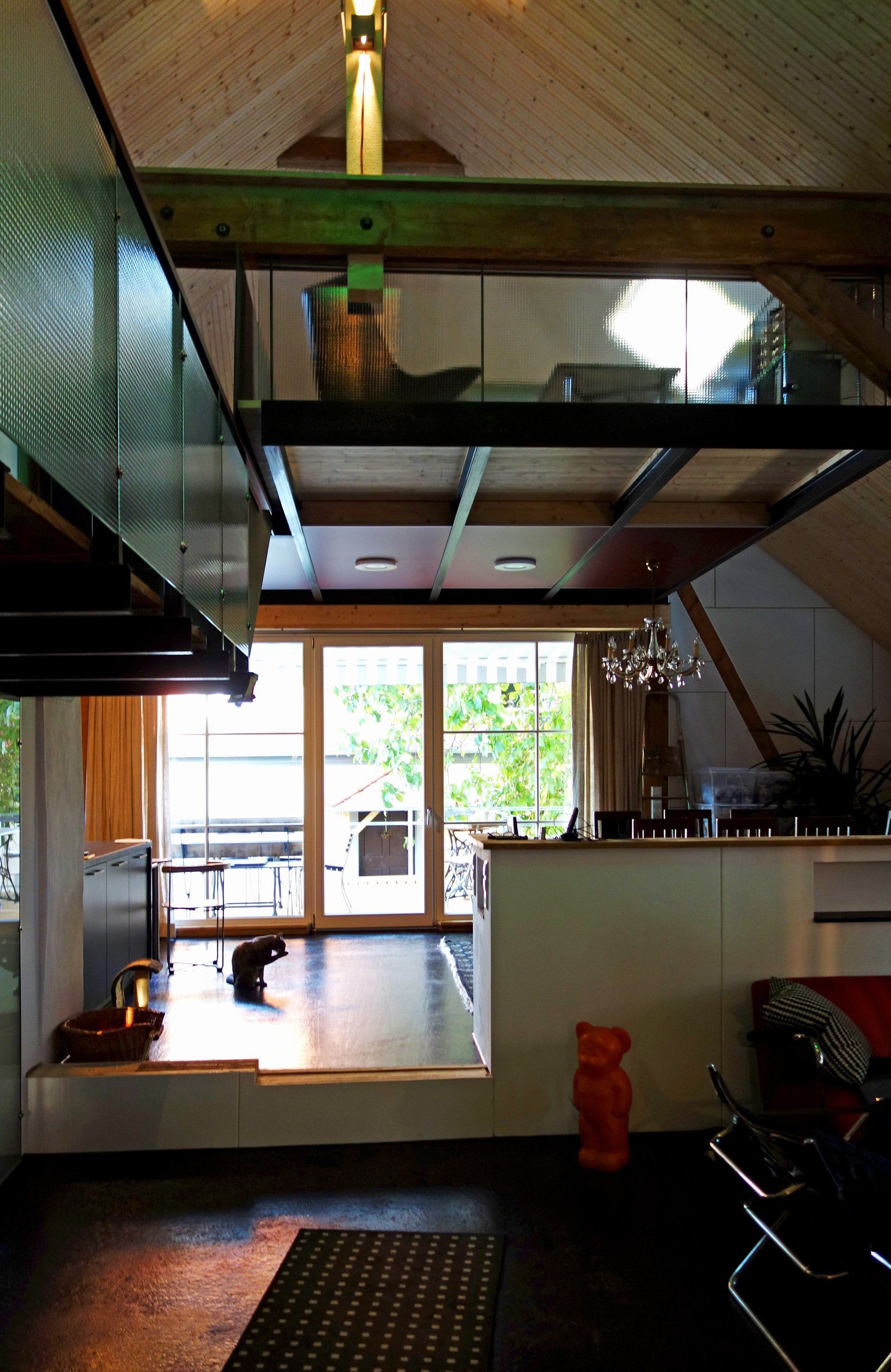 Sutter + Kury Architekten, Denkmal, Bärenbad Grunern Farrenstall, Innen Galerie