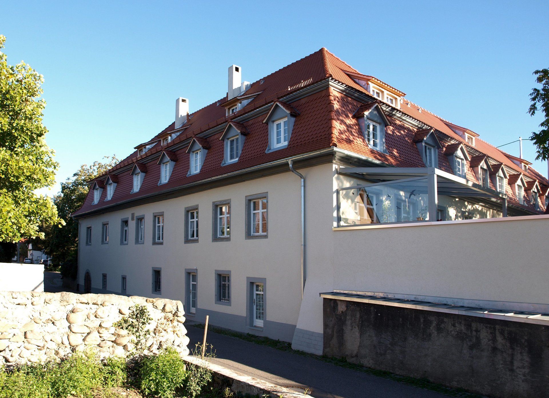 Sutter + Kury Architekten, Denkmal, Bärenbad Grunern Straßenansicht