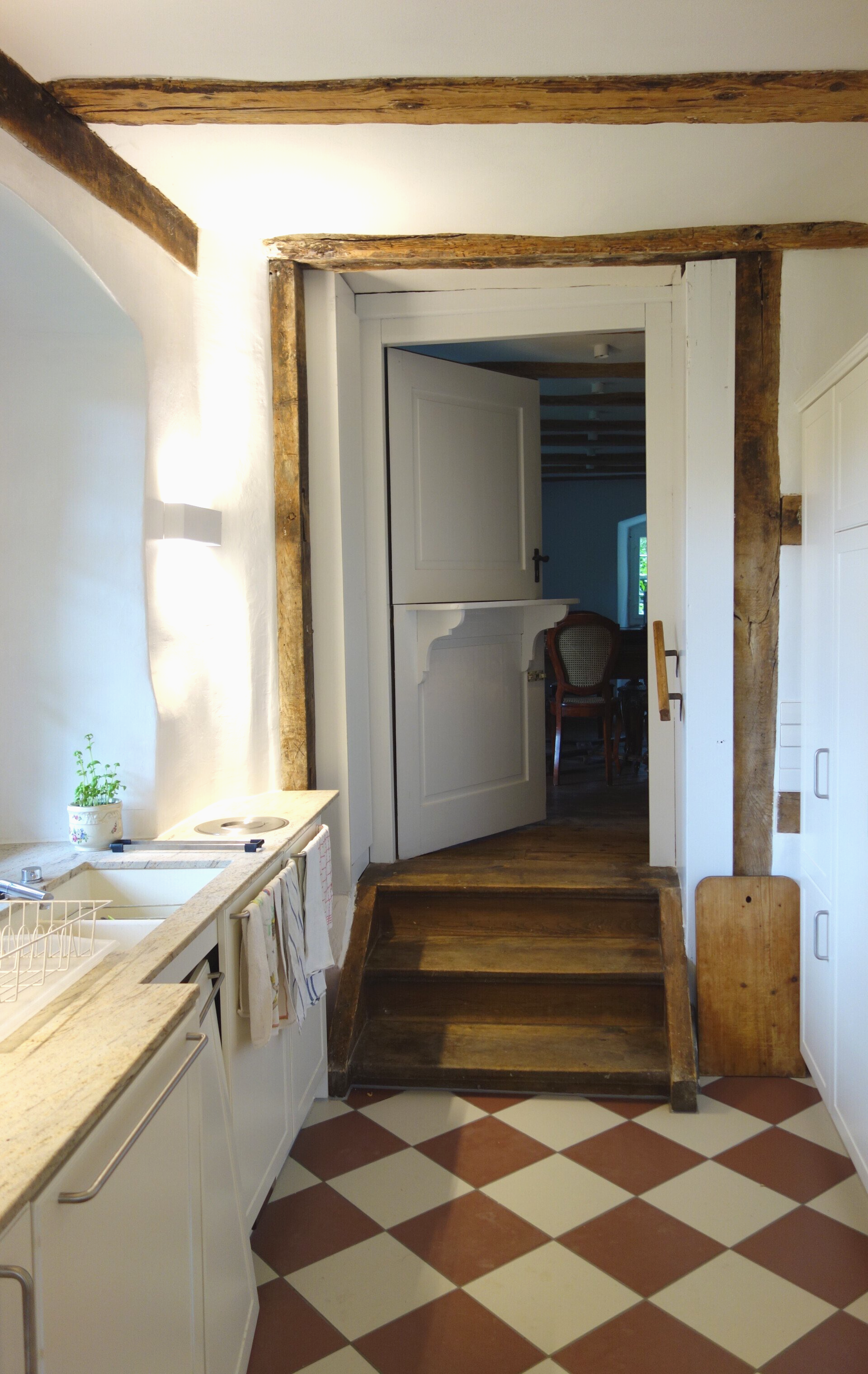 Sutter + Kury Architekten, alte Mühle Dottingen Küche