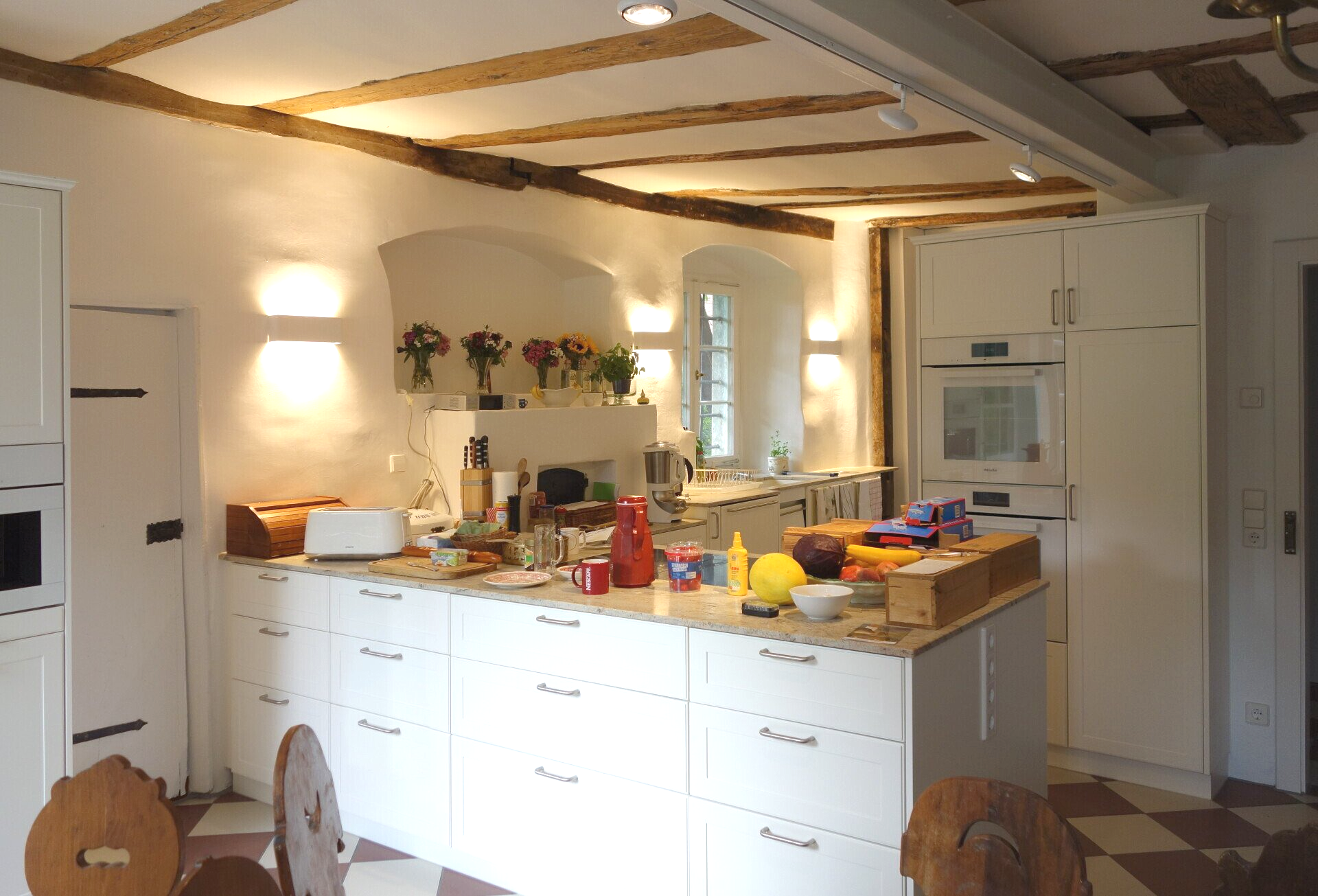 Sutter + Kury Architekten, alte Mühle Dottingen Küche