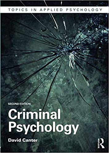 Criminal Shadows book by Prof. David Canter