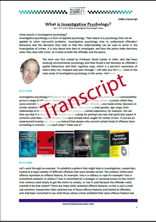 Sample Transcript Sample Transcript