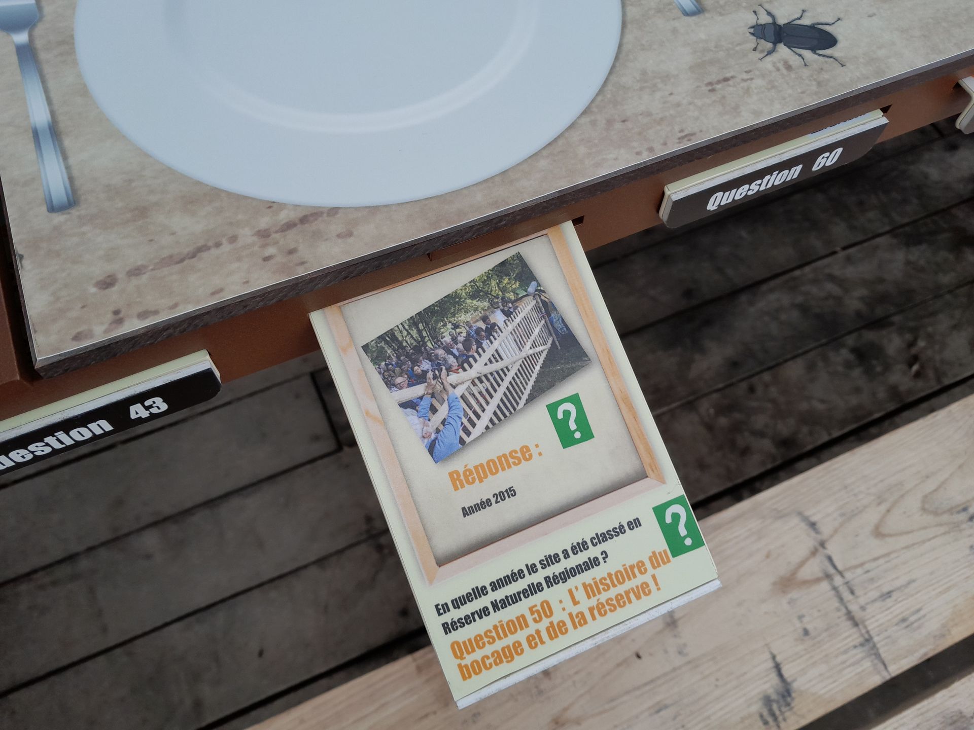 Hôtel à insectes pédagogique