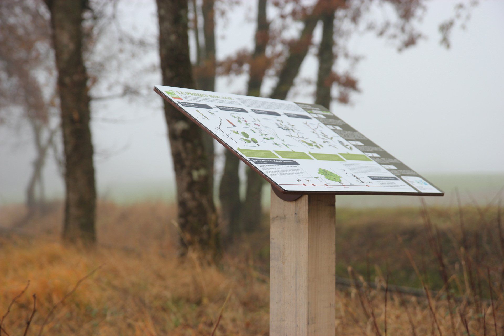 Panneau pédagogique