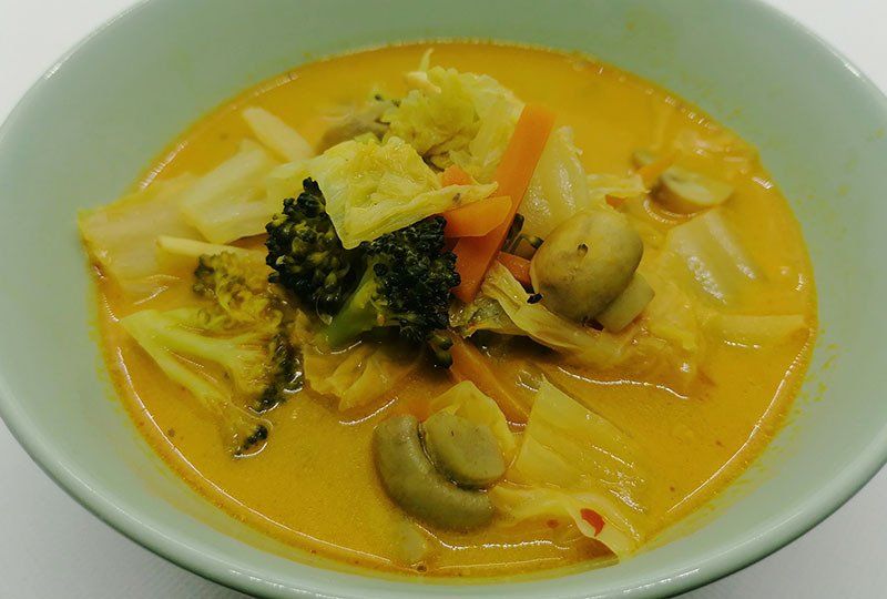 Asiatische Currysuppe