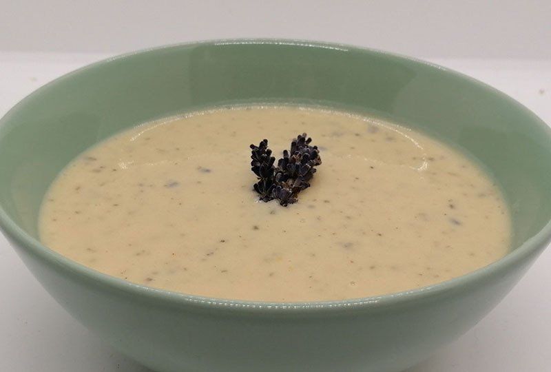 Bohnen-Lavendel-Dip Bohnen-Lavendel-Dip