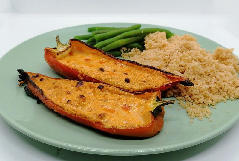 Gefüllte Spitzpaprika Gefüllte Spitzpaprika