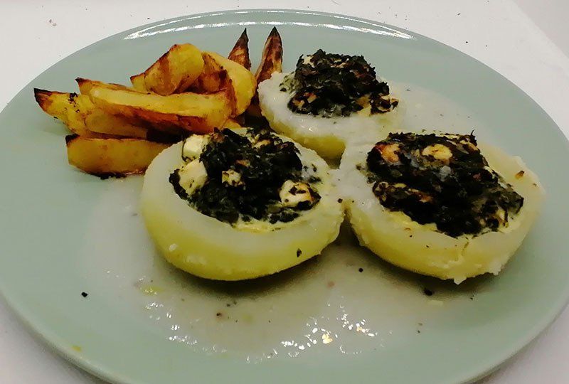 Gefüllter Kohlrabi Gefüllter Kohlrabi