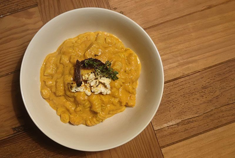 Kürbispasta aus dem Ofen Kürbispasta aus dem Ofen