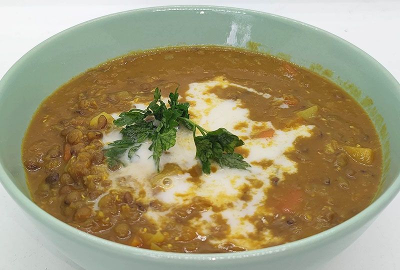 Marokkanischer Linseneintopf Marokkanischer Linseneintopf