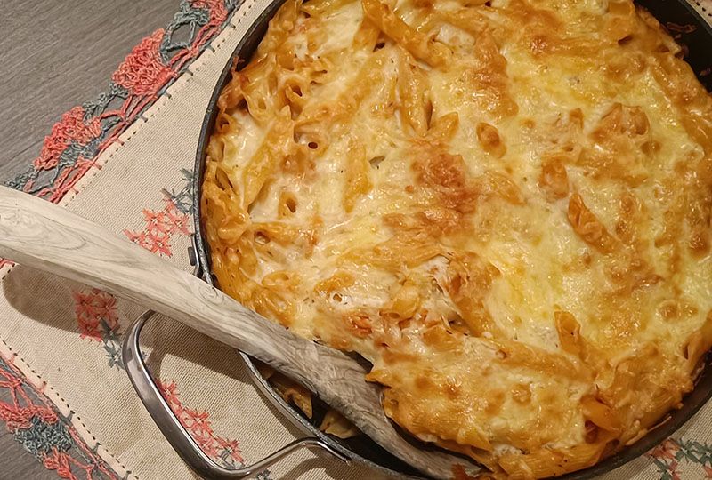 Nudelauflauf mit Karotten und Sellerie Nudelauflauf mit Karotten und Sellerie