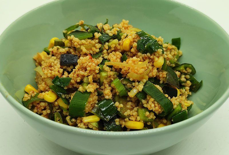 Würziger Couscoussalat Würziger Couscoussalat