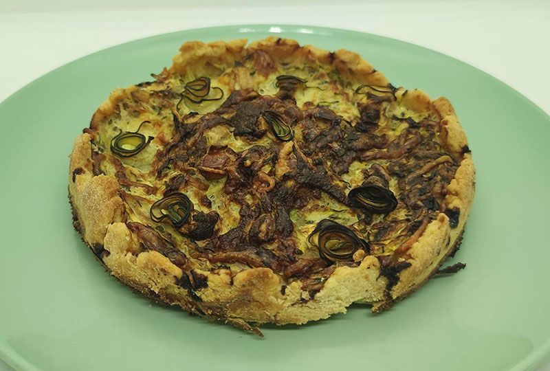 Zucchini-Käse-Tarte Zucchini-Käse-Tarte