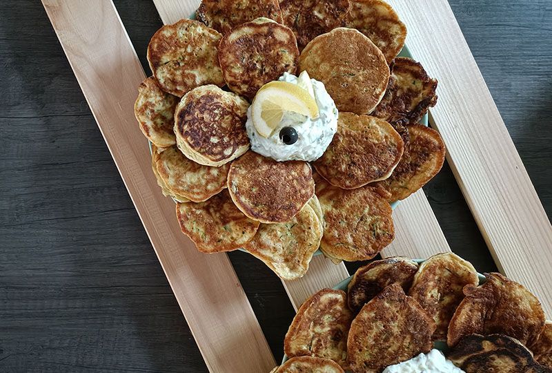 Zucchini-Pancakes