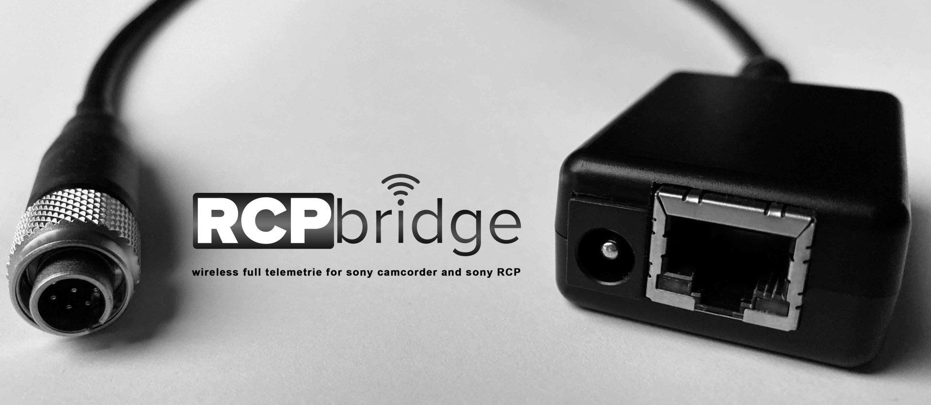 rcp-bridge (wireless full telemetry for sony camcorder and sony rcp)