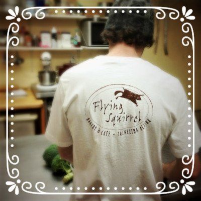 Men's T-shirt @Flying Squirrel Bakery Cafe, LLC