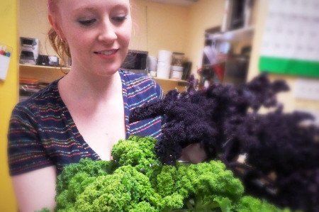 Beets from our Talkeetna farm Kale from our Talkeetna farm ©Flying Squirrel Bakery Cafe