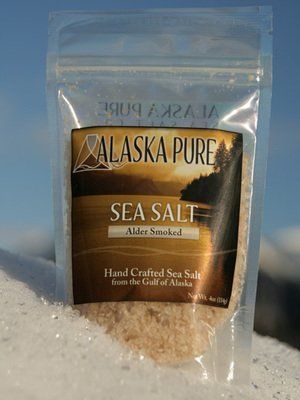 Alaska Pure Sea Salt makes an amazing topping on wood fired pizza
