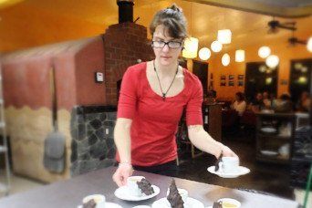 Dinner Service Dinner service ©Flying Squirrel Bakery Cafe, LLC