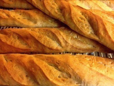 Olive Oil Baguette ©Flying Squirrel Bakery Cafe, LLC