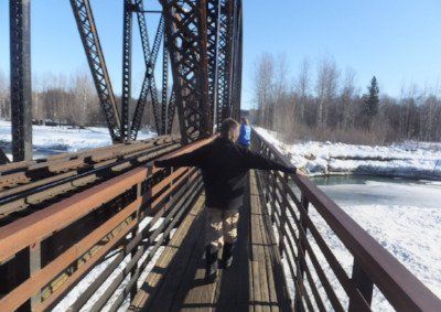 Three rivers converge near Talkeetna. ©Flying Squirrel Bakery Cafe