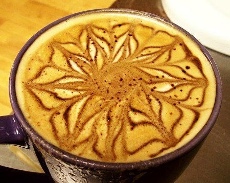 Espresso drinks with K-Bay Caffe organic coffee beans ©Flying Squirrel Bakery Cafe, LLC