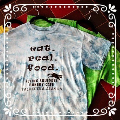 Men's Tie Dye T-Shirt ©Flying Squirrel Bakery Cafe, LLC