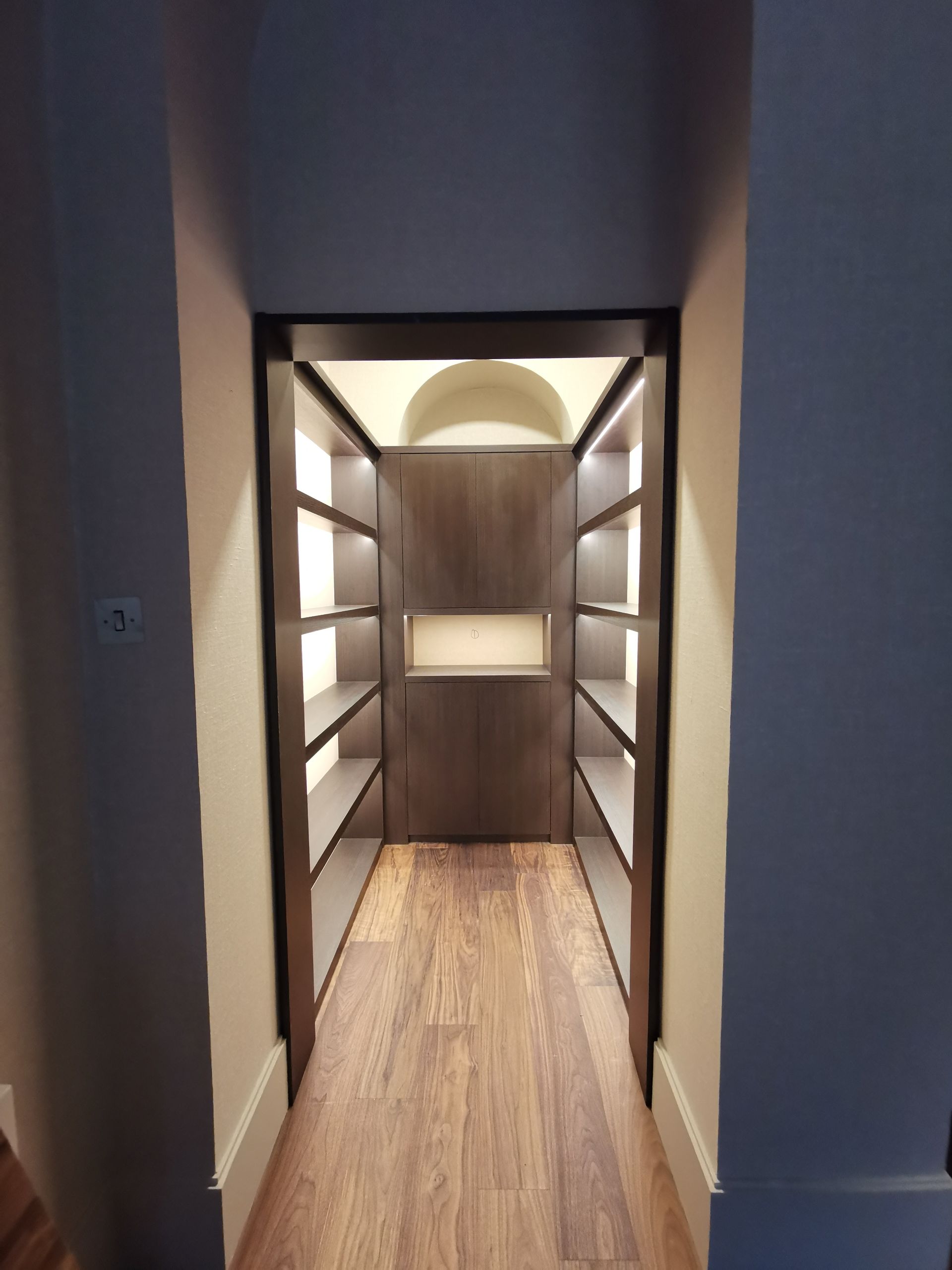 Bespoke joinery in a luxury London home designed by Romano Interior Architecture