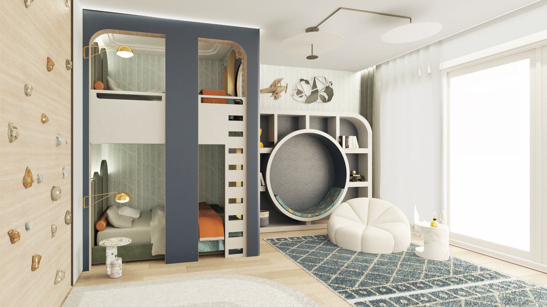 Ria-Romano Interior Architecture-children bedroom-bedroom design-boys bedroom-modern-interior
