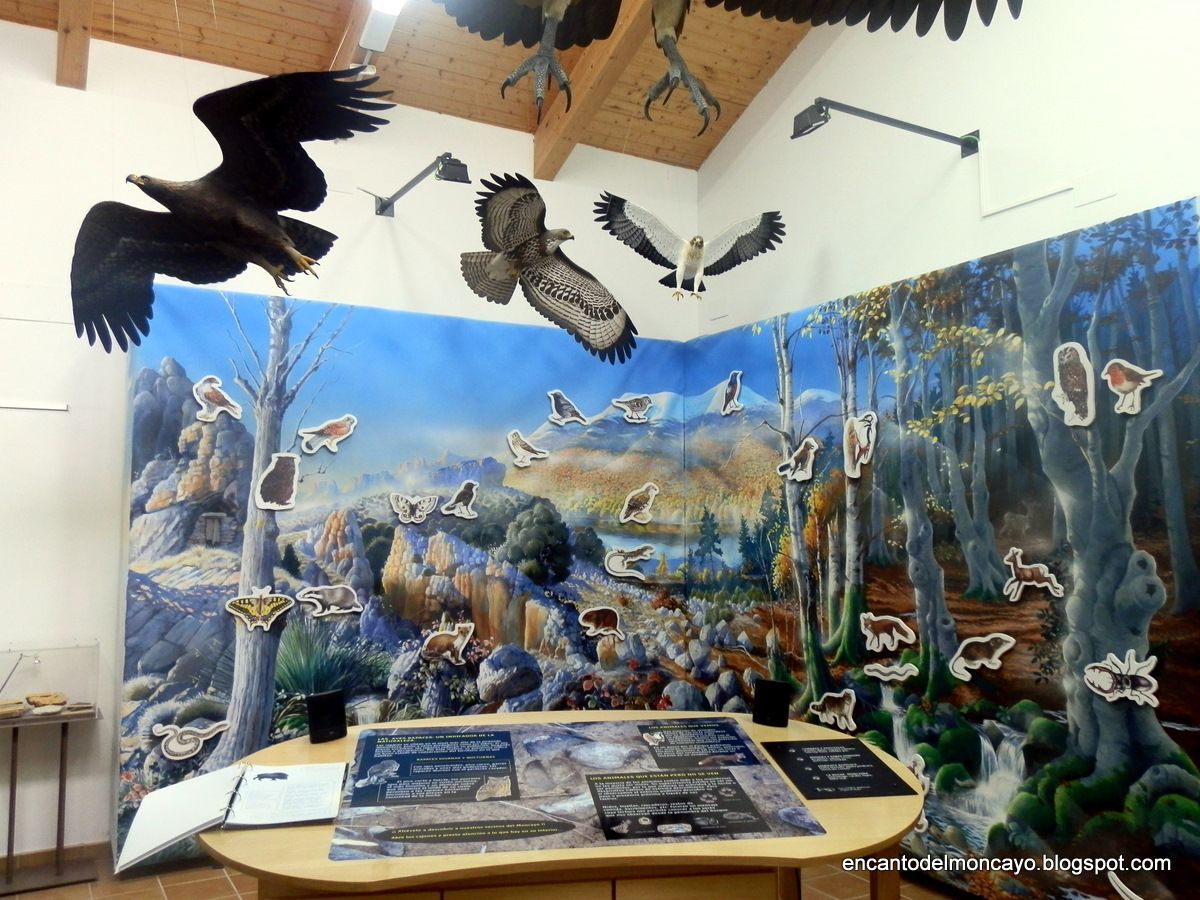 Centro de visitantes del Parque Natural del Moncayo en Agramonte