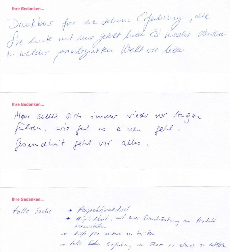 Helping Hands CSR Social Event Gedanken Firmen