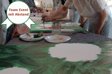 Team Painting CSR für einen guten Zweck