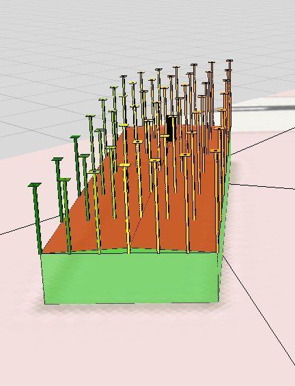 Grafische Darstellung der Mündungshöhe  - VDI 3781