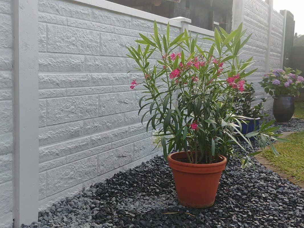 Betonzaun, Sichtschutz, Fels, Schallschutz