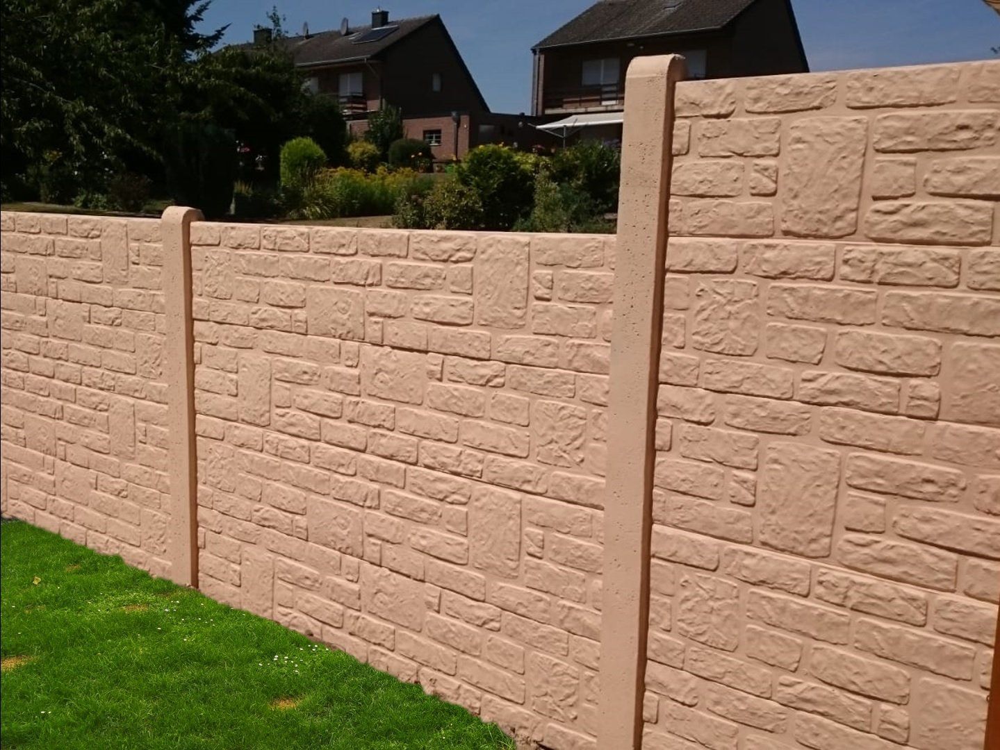 Betonzaun, Sichtschutz, Romania, Schallschutz