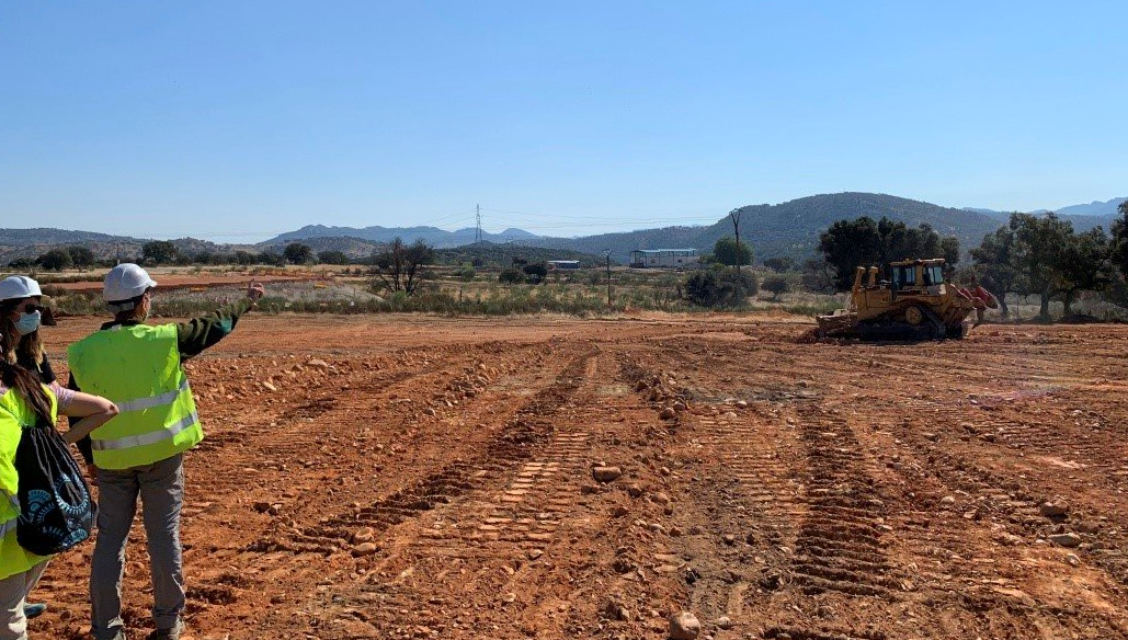 Seguimiento y control arqueológico de movimientos de tierra