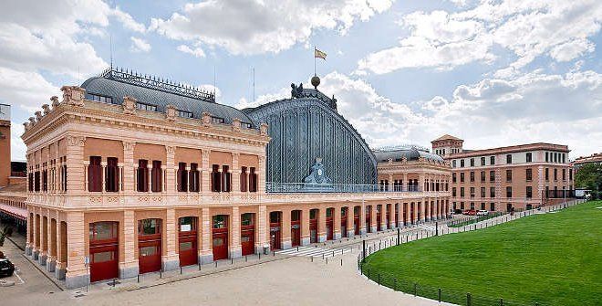 La marquesina histórica de la Estación de Atocha en la actualidad