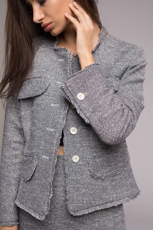 Maßanferting Businessanzug Freizeitoutfit Damenblazer