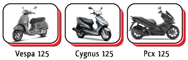 Location scooter 125 cm3 Location scooter 125 cm3