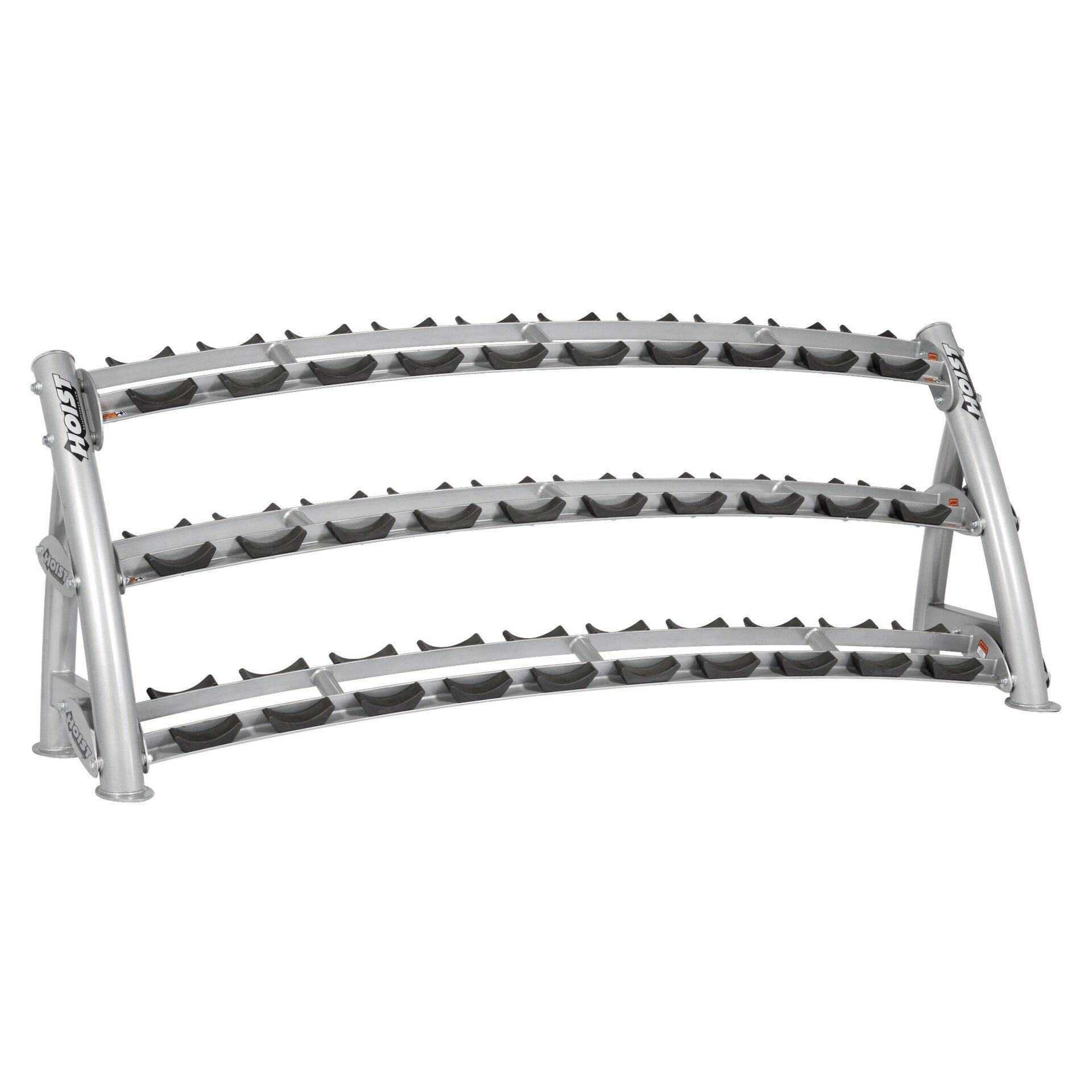 HOIST CF-3461-3 3-TIER HORIZONTAL DUMBBELL RACK - From £1668 HOIST CF-3461-3 3-TIER HORIZONTAL DUMBBELL RACK - From £1668